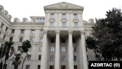 Ադրբեջանի արտգործնախարարության շենքը Բաքվում