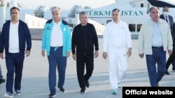 Түркмөнстандын Аваза шаарына чогулган Борбор Азия лидерлери, 5-август 2021-жыл.
