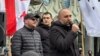 ფოტო არქივიდან: „კონსერვატიული მოძრაობის“ ლიდერები კონსტანტინე მორგოშია (მარცხნივ), ზურა მახარაძე (შუაში), შოთა მარტინენკო