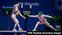 Українська фехтувальниця Джоан-Фейбі Бежура стала чемпіонкою ІІІ Європейських ігор в індивідуальних змаганнях на шпазі