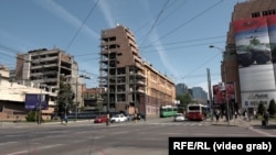 Zgrada Generalštaba srušena je 1999. godine u NATO bombardovanju, Beograd, 16. maja 2024.