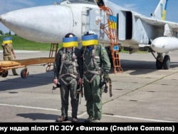 Світлина надана пілотом із позивним «Фантом»