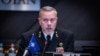 Șeful Comitetului militar al NATO, amiralul Rob Bauer, la întâlnirea șefilor de stat major de la sediul Alianței din Bruxelles, Belgia, 17 ianuarie 2024. 