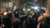 Protest ispred sedišta Republičke izborne komisije u Beogradu, 20. decembar 2023.