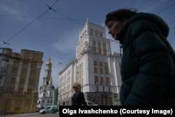 Central Kharkiv on April 9