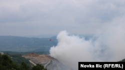 Gašenje požara na deponiji "Duboko" kod Užica, 9. maj 2024.