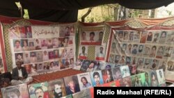 په کوټه کې د ورکو کسانو د موندلو لپاره له څه باندې یوې لسیزې راهیسې احتجاجي ناسته روانه ده - پخوانی انځور.