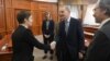 David O'Sullivan tokom sastanaka sa premijerkom Srbije u Beogradu, 10. maj 2023. 