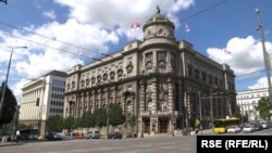 Zgrada Vlade Srbije u Beogradu, 11. januar 2024. 