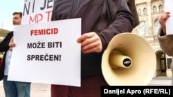 Poruka sa protestne akcije u Novom Sadu, 21. februar 2024.
