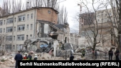 Наслідки російської ракетної атаки на Київ. Печерський район, Київ, 25 березня 2024 року