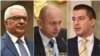 Andrija Mandić, Milan Knežević i Aleksa Bečić proglašeni nepoželjnima u Hrvatskoj (foto arhiv)