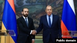 სერგეი ლავროვისა და არარატ მირზოიანის შეხვედრა. 2023 წლის 20 მარტი