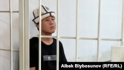 Askat Jetigen in the courtroom on June 25, 2024