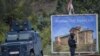 Pripadnik kosovske policije u mesto Banjska, 25. septembar 2023.
