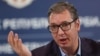 Predsednik Srbije Aleksandar Vučić 