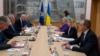 Віцепрем’єрка з євроантлантичної інтеграції Ольга Стефанішина зустрічається з генсекретарем НАТО Єнсом Столтенберґом. Брюссель, 14 вересня 2023 року
