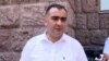Armenia- Judge Davit Harutiunian speaks to journalists, Yerevan, June 19, 2023.