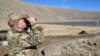 Armenia - Defense Minister Arshak Karapetian visits a disputed section of the Armenian-Azerbaijani border, November 17, 2021.