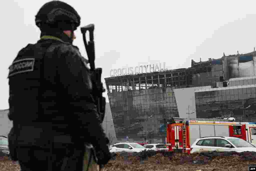 Орусиянын Федералдык коопсуздук кызматынын (ФСБ) башчысы Александр Бортников президент Владимир Путинге "Крокус Ситидеги” кол салууга шектүү 11 киши кармалганы жөнүндө маалымат берди. Бул тууралуу ТАСС агенттиги Кремлдин пресс-кызматына таянып жазды.