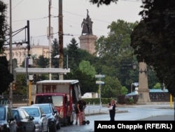 The Monument to the Soviet Army in Sofia as seen in August 2023