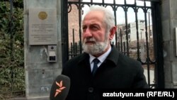 Արցախի Ազգային ժողովի նախագահի պաշտոնակատար Գագիկ Բաղունցը զրուցում է «Ազատության» հետ, Երևան, 20-ը փետրվարի, 2024թ.