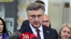 Premijer Andrej Plenković u Mostaru 2. maja 2023.