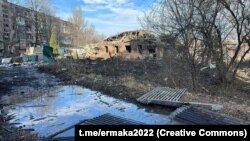 Костянтинівка після обстрілу, квітень 2023 року 