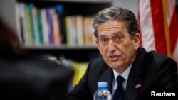 Džejms Rubin tokom posjete Podgorici, 10. april 2023.