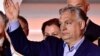 Mađarski premijer Viktor Orban posle objavljivanja prvih rezultata glasanja za Evropski parlament, Budimpešta, 10. jun 2024.