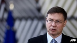 Валдіс Домбровскіс, віцепрезидент Європейської комісії і комісар торгівлі ЄС