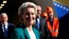 Predsjednica Europske komisije Ursula von der Leyen tokom prošlog posjeta BiH 28. oktobra 2022. kad je otvorila tunel Ivan, na autoputu Vc, u blizini Sarajeva, financiranog sredstvima EU.