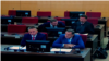 Milorad Dodik na izjašnjavanju o krivici u Sudu BiH, 16. oktobar 2023.