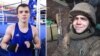 Боксер Максим Галінічев і десятиборець Володимир Андрощук 