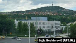 Zgrada američke ambasade u Sarajevu, 6. juni. 2024.