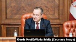 Ministar unutrašnjih poslova Srbije Ivica Dačić, 30. april 2024.