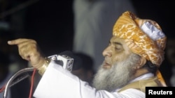 د جمیعت علمای اسلام (ف) مشر مولانا فضل الرحمان پخوانی انځور.