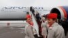 Airbus A350-900 ruskog Aeroflota na aerodromu Šeremetjevo u Moskvi, mart 2020. 