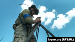 Запорізька обл. Бусоліст мінометної батареї Дніпропетровської ОБр ТРо ЗСУ «Лука», липень 2023