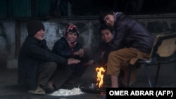 Many Afghans are struggling to keep warm this winter.