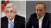 Armenia - Former presidents of Armenia Serzh Srkissian and Robert Kocharian.
