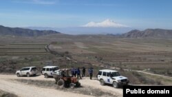Եմ առաքելությունը պարեկություն է իրականացնում Վայոց ձորի հատվածում, 2024թ․ 