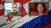 Михаил Саакашвили и Саломе Зурабишвили (коллаж)