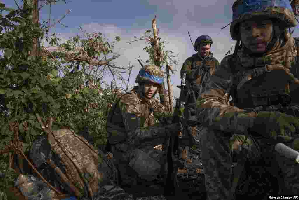 The 3rd Assault Brigade (pictured near Andriyivka on September 16) is composed entirely of volunteers and is considered one of Ukraine’s best and most experienced corps. It has been fighting almost nonstop in the east since January, while less-experienced units received new training and modern weapons to fight in the south.