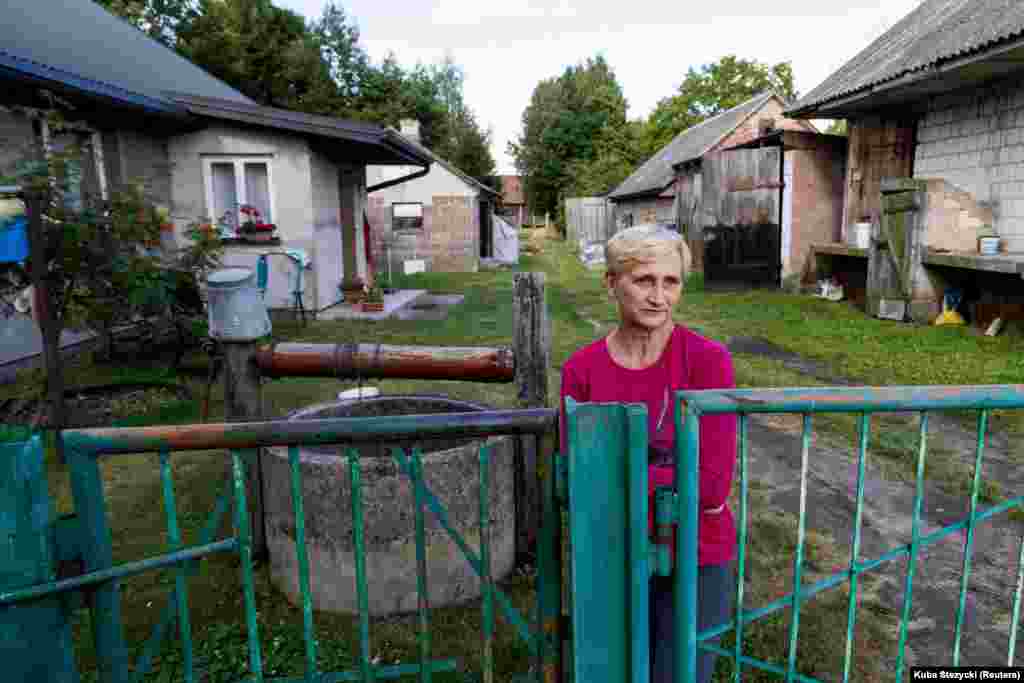 In Kolpin-Ogrodniki, Agata Moroz teared up as she told Reuters journalists, "everyone says that something will happen, that something will definitely happen." "I'm afraid. I have a son in the army. He's a military man. I'm worried about him. I have grandchildren. I have a disabled husband. I'm most worried about them," Moroz said. 