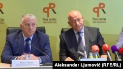 Zoran Lazović i Milivoje Katnić, Podgorica (foto arhiv)