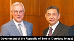 Potpredsednik Vlade Srbije Aleksandar Vulin i zamenik ministra spoljnih poslova Rusije Aleksandar Gruško u Moskvi, 10. jun 2024.