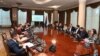 Vlada RS je u maju imenovala osmočlanu radnu grupu, koja je trebalo da sastavi dokument o "mirnom razdruživanju" dva entiteta u BiH. Na fortografiji sendica vlade RS 25. april 2024.