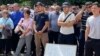 Электрондук коштомо кагазды (ЭТТК) жана электрондук эсеп-фактураны (ЭЭФ) колдонууга каршы акцияга чыккан соодагерлер. 12-июнь, 2024-жыл.