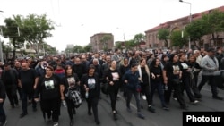 Armenia - People demonstrate in support of Gayane Hakobian, May 20, 2023.